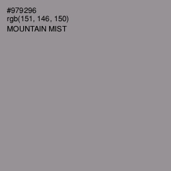 #979296 - Mountain Mist Color Image